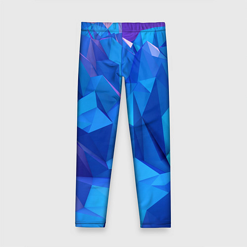 Детские легинсы NEON CRYSTALLS / 3D-принт – фото 2