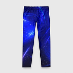 Леггинсы для девочки Космический вихрь, цвет: 3D-принт