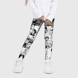 Леггинсы для девочки Haikyu, цвет: 3D-принт — фото 2