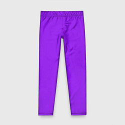 Леггинсы для девочки Фиолетовый, цвет: 3D-принт