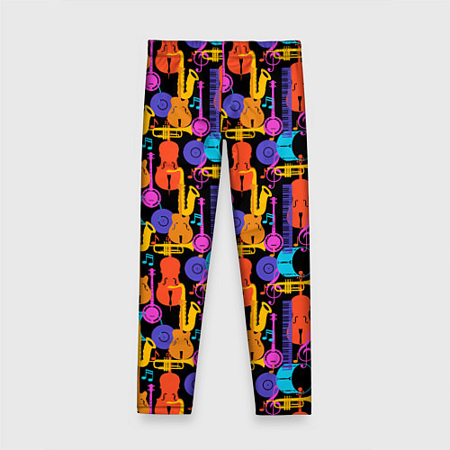 Детские легинсы Джаз / 3D-принт – фото 2