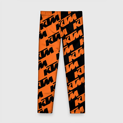 Детские легинсы KTM КТМ Z / 3D-принт – фото 2