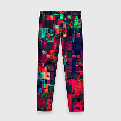 Детские легинсы HAPPY WINDOWS / 3D-принт – фото 2