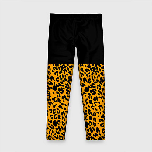 Детские легинсы СТИЛЬ ЛЕОПАРДА / 3D-принт – фото 2