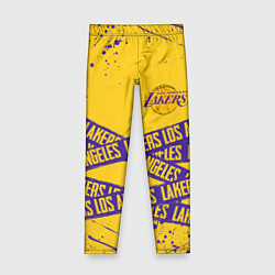 Леггинсы для девочки LAKERS SPORT LINE STYLE NBA, цвет: 3D-принт