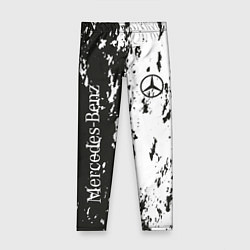 Леггинсы для девочки Mercedes-Benz далматинец, цвет: 3D-принт