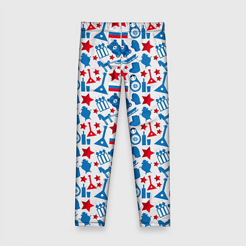 Детские легинсы Русский Символизм / 3D-принт – фото 2