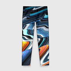Детские легинсы Abstraction expressive pattern