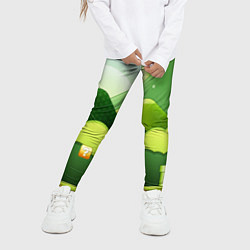 Леггинсы для девочки Вселенная марио, цвет: 3D-принт — фото 2