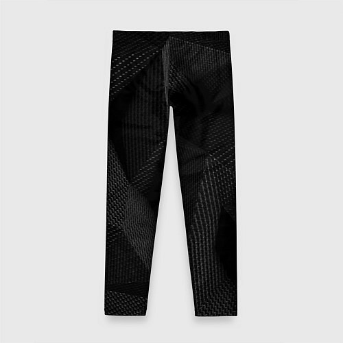 Детские легинсы КАРБОН ПОЛИГОНЫ / 3D-принт – фото 2