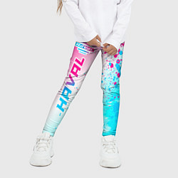 Леггинсы для девочки Haval Neon Gradient - FS, цвет: 3D-принт — фото 2