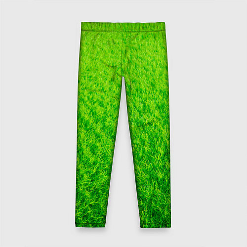 Детские легинсы Трава зеленая / 3D-принт – фото 2