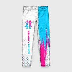 Детские легинсы Hunter x Hunter neon gradient style: по-вертикали