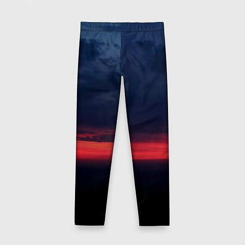 Детские легинсы Кавказская заря / 3D-принт – фото 2