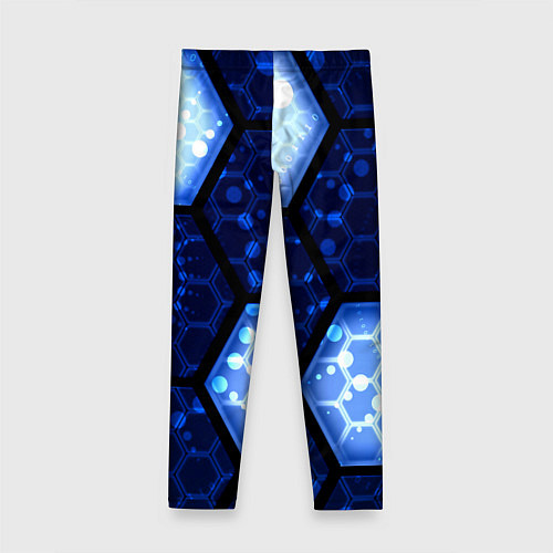 Детские легинсы Магическая броня соты из игры ведьмак / 3D-принт – фото 2