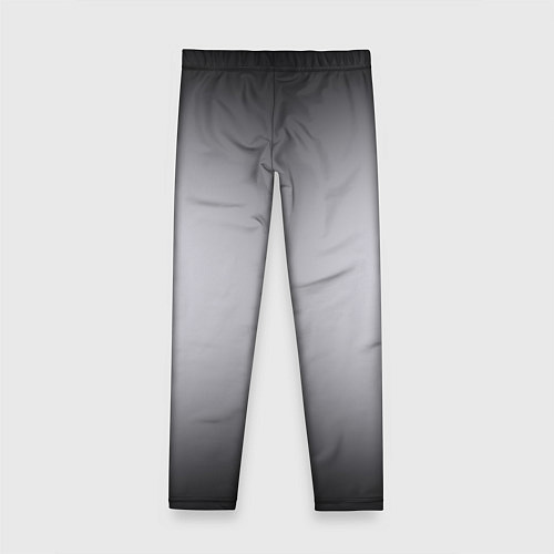 Детские легинсы Серебристый градиент / 3D-принт – фото 2