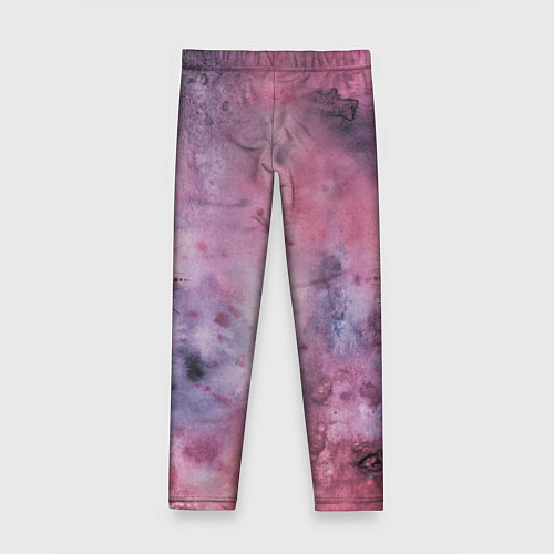 Детские легинсы Мандала гармонии, фиолетовая, космос / 3D-принт – фото 2