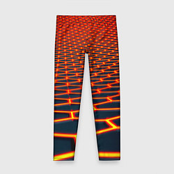 Детские легинсы Honeycomb yellow cyber