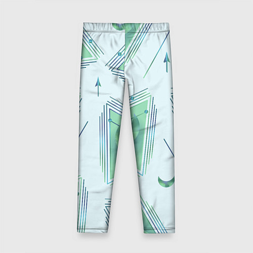 Детские легинсы Луна в треугольнике / 3D-принт – фото 2