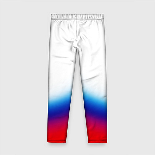 Детские легинсы Флаг России градиент / 3D-принт – фото 2