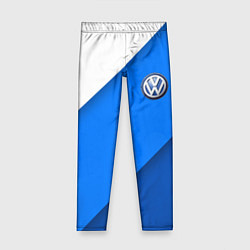 Детские легинсы Volkswagen - голубые линии