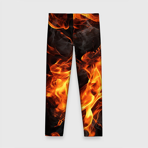 Детские легинсы Fire style / 3D-принт – фото 2