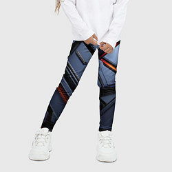 Леггинсы для девочки Абстрактная красота, цвет: 3D-принт — фото 2