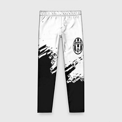 Детские легинсы Juventus black sport texture