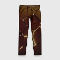 Детские легинсы Ретро плиты разломы прошлого