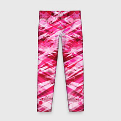 Леггинсы для девочки Яркие узоры, цвет: 3D-принт