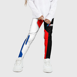 Леггинсы для девочки BMW - униформа, цвет: 3D-принт — фото 2