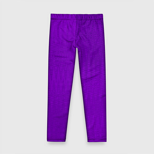 Детские легинсы Фиолетовый текстурированный / 3D-принт – фото 2