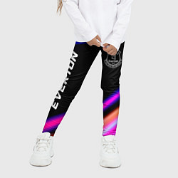 Леггинсы для девочки Everton speed game lights, цвет: 3D-принт — фото 2