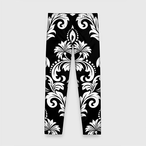 Детские легинсы Дамасский орнамент / 3D-принт – фото 2
