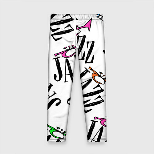 Детские легинсы Just jazz in color / 3D-принт – фото 2