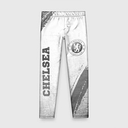 Леггинсы для девочки Chelsea - white gradient вертикально, цвет: 3D-принт