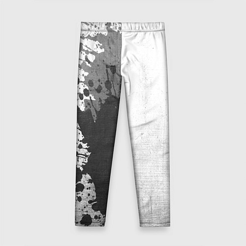 Детские легинсы Sporting - white gradient по-вертикали / 3D-принт – фото 2