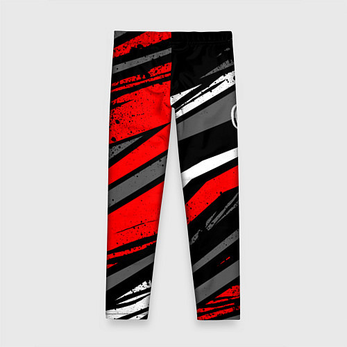 Детские легинсы Changan - Red sport / 3D-принт – фото 2