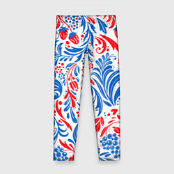 Леггинсы для девочки Славяно - русский стиль, цвет: 3D-принт