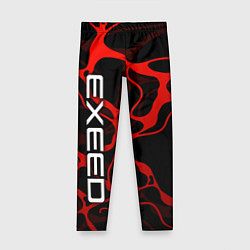 Детские легинсы Exeed - red liquid