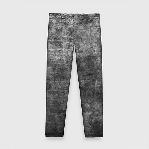 Детские легинсы Абстракция - gray wall / 3D-принт – фото 2