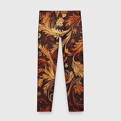 Леггинсы для девочки Старый ковер текстура, цвет: 3D-принт