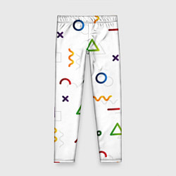 Детские легинсы Геометрический хаос
