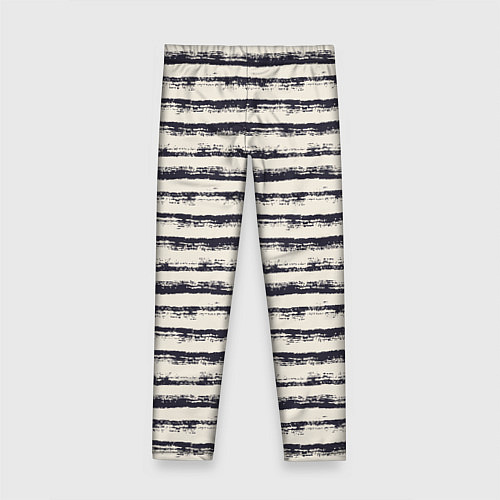 Детские легинсы Тёмные полосы на светлом / 3D-принт – фото 2
