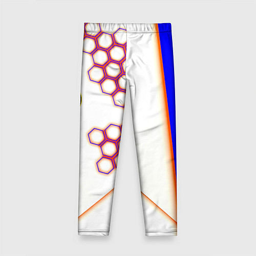 Детские легинсы Borussia geometry sport / 3D-принт – фото 2