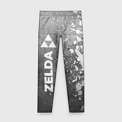 Детские легинсы Zelda - grey gradient по-вертикали