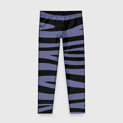 Леггинсы для девочки Морские полоски, цвет: 3D-принт