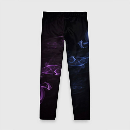 Детские легинсы Color black blue pink / 3D-принт – фото 2