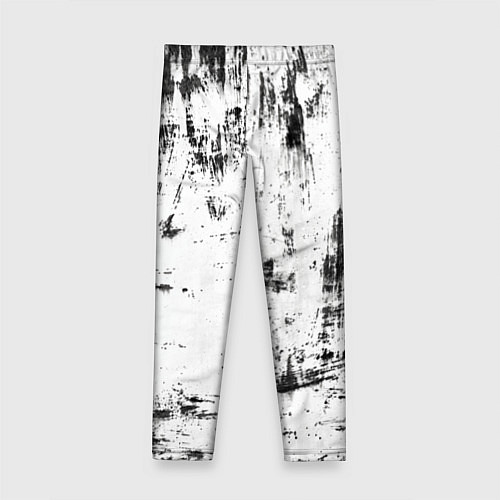 Детские легинсы Color black and white / 3D-принт – фото 2