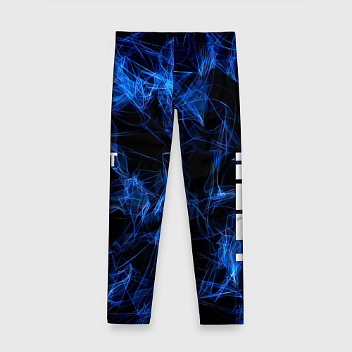 Детские легинсы Rust молнии / 3D-принт – фото 2